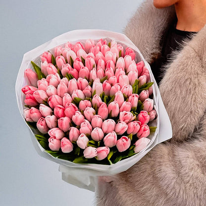 Pink Tulips - Flowers Valley Shop