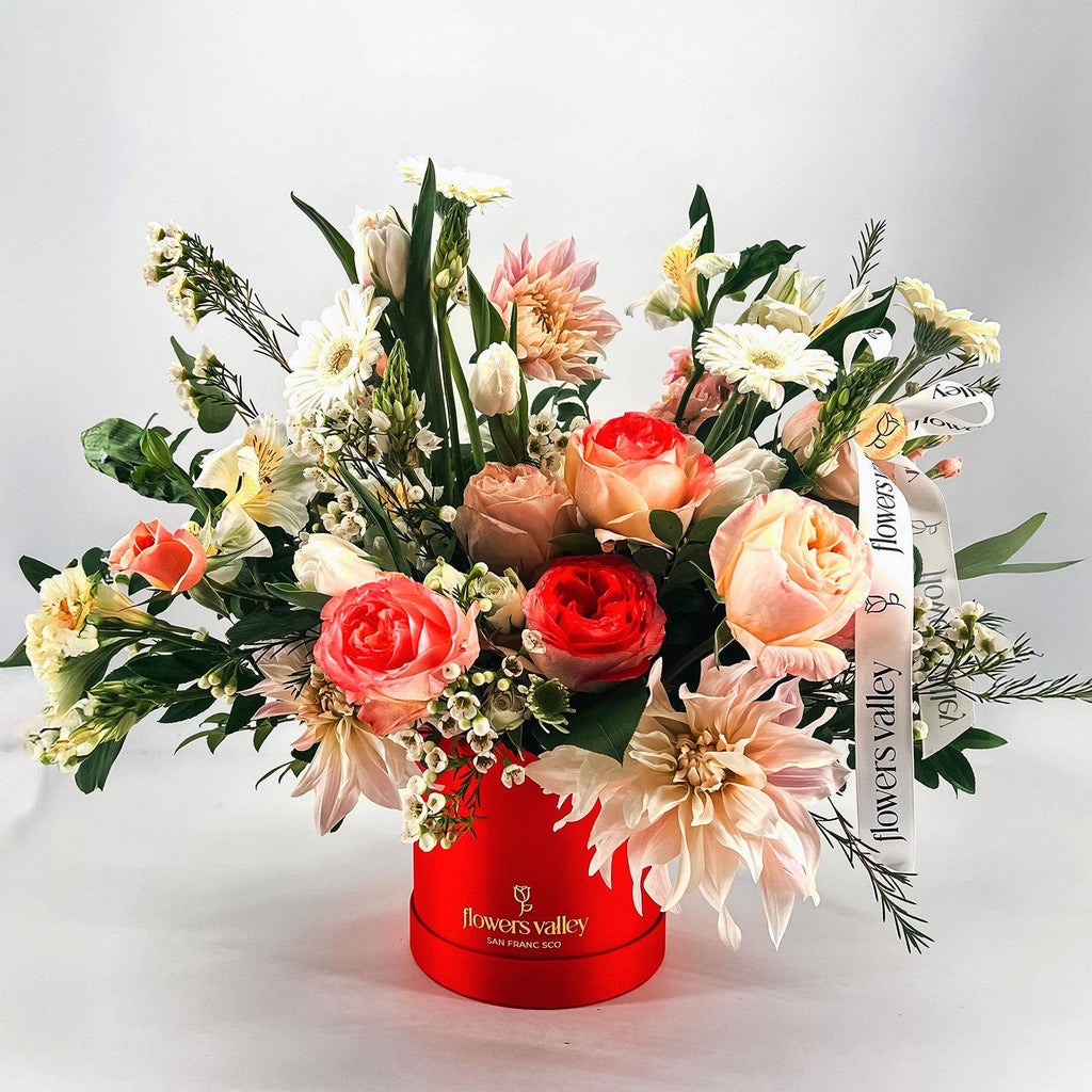 Luminous Bloom Box - Flowers Valley Shop