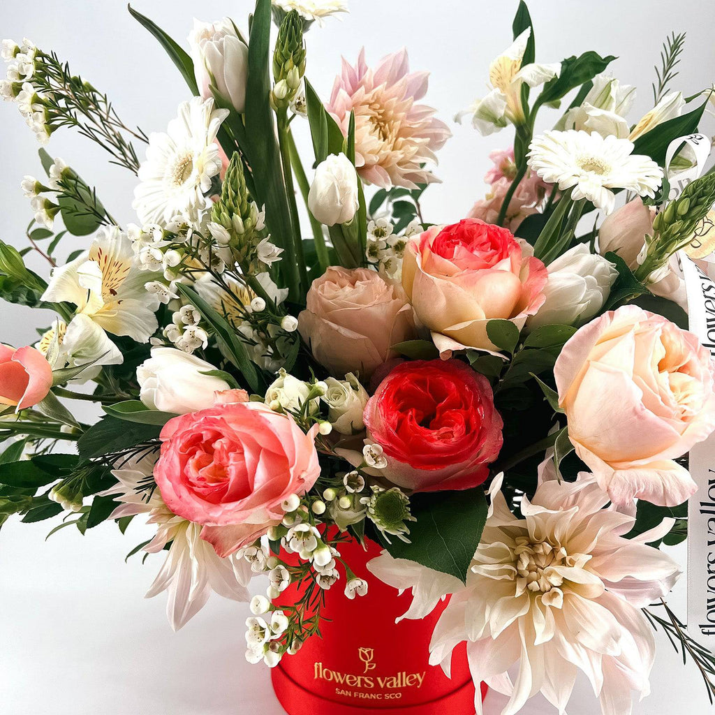 Luminous Bloom Box - Flowers Valley Shop