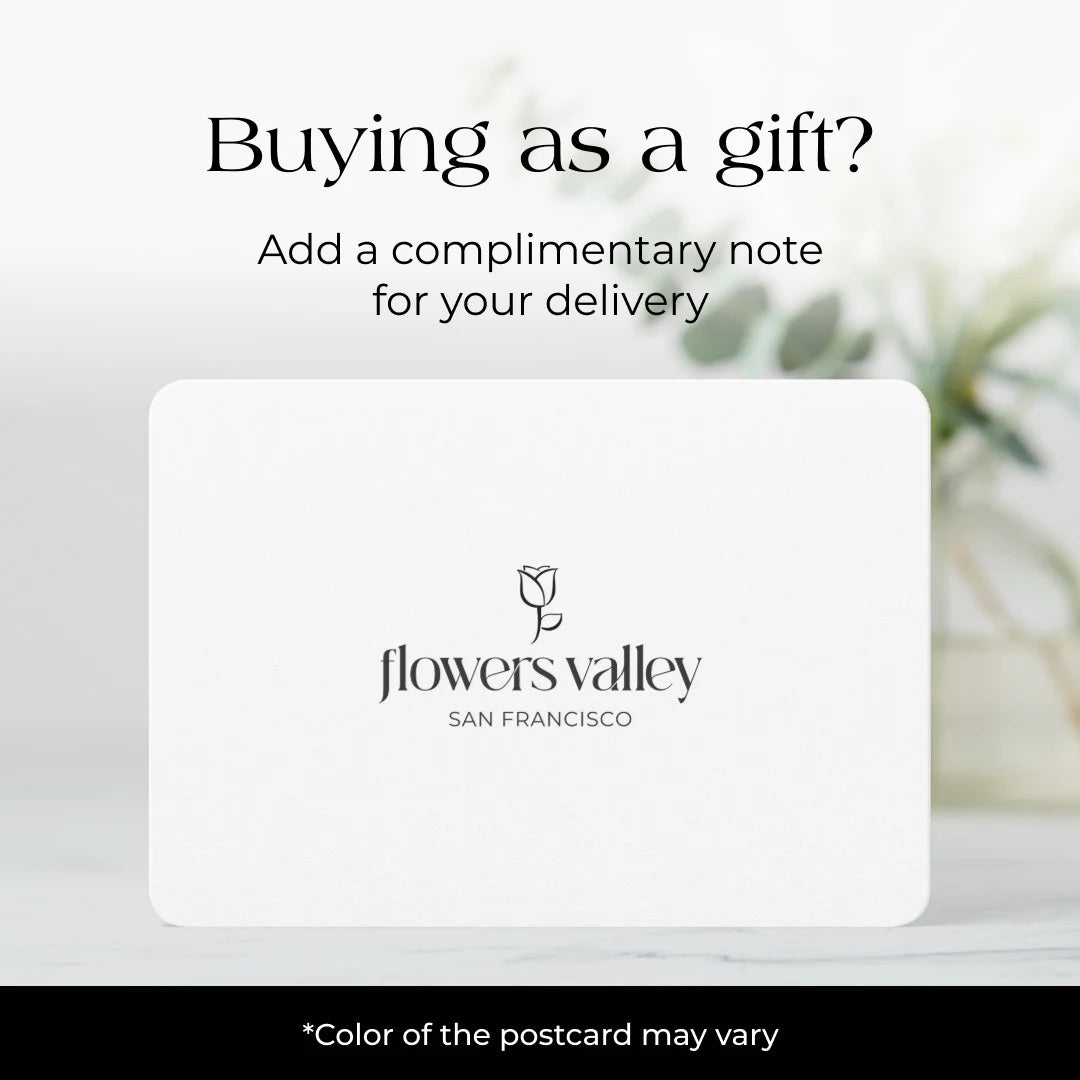 Buying as a gift? Add a complimentary note for your delivery
