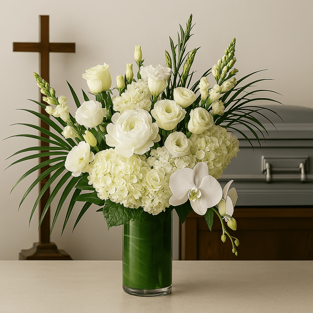 sympathy flowers orchid